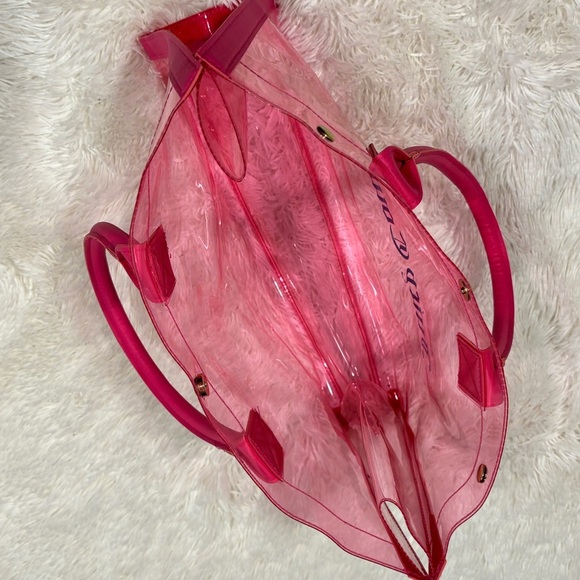 Juicy Couture Y2K Pink Clear Tote Bag - Picture 7 of 10